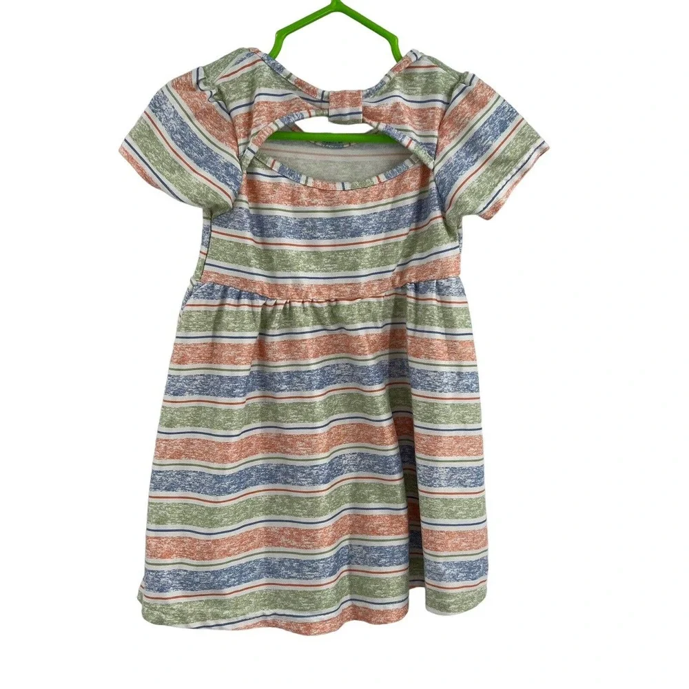 Picapino Striped Dress Size 18‎ Month
